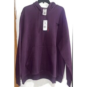 NWT Reebok Men's Vector Blue Identity Fleece Hoodie L